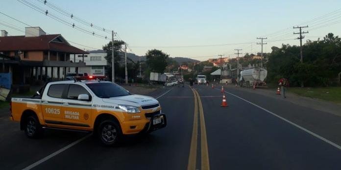 Ciclista morre em acidente na RSC 287, em Montenegro | Foto: CRBM / Divulgação / CP