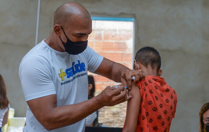 Moradores poderão atualizar cartão de vacinação - Fotógrafo:Raiza Milhomem/ Ascom Semus