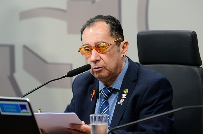 O senador Jorge Kajuru é o relator do PL 4.333/2020 - Foto: Pedro França/Agência Senado