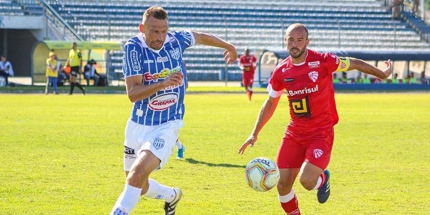 Jogo truncado teve vitória dos donos da casa | Foto: EC São Luiz / Divulgação CP