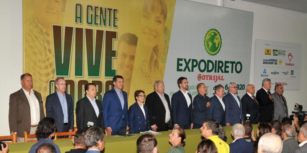 Abertura da Expodireto em Não-Me-Toque | Foto: Mauro Schaefer