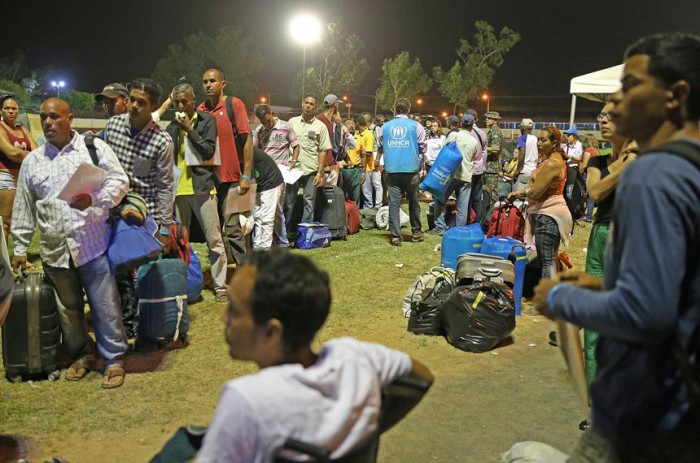 Venezuelanos em Boa Vista, em 2018: comissão acompanha situação de imigrantes e refugiados