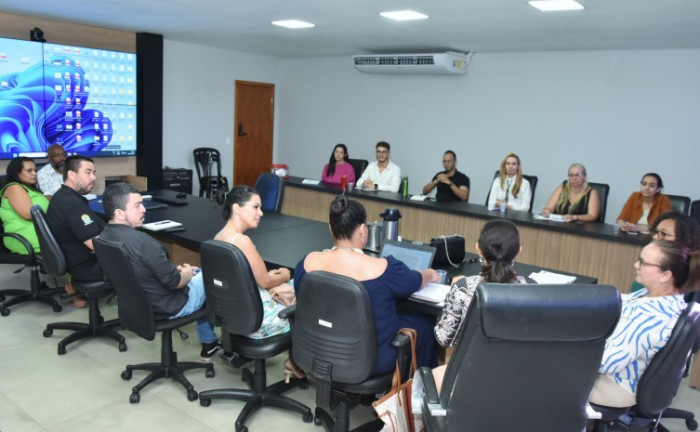 Reunião alinha ações intersetoriais com as instituições Saúde e Educação - Foto: André Araújo/Governo do Tocantins