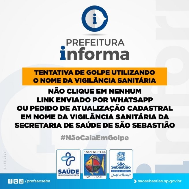 Foto: Reprodução/Prefeitura de São Sebastião - SP