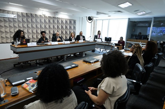 Paulo Paim comandou o debate na Comissão de Direitos Humanos na manhã desta segunda-feira - Foto: Edilson Rodrigues/Agência Senado