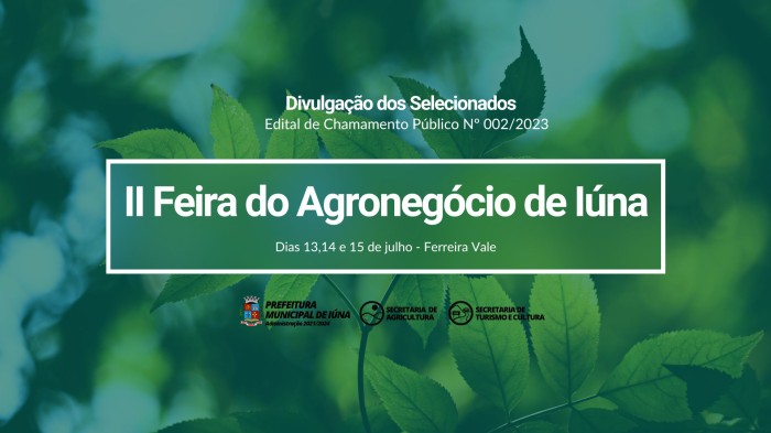 Foto: Reprodução/Prefeitura de Iúna - ES