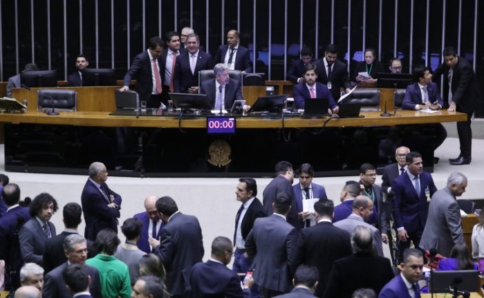 Sessão do Plenário da Câmara dos Deputados - (Foto: Zeca Ribeiro/Câmara dos Deputados)
