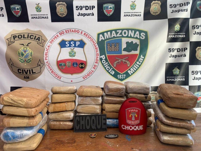 FOTOS: Divulgação/SSP-AM