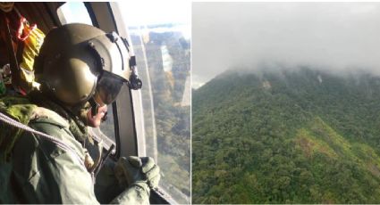 FAB localiza avião que estava desaparecido no Paraná. Créditos: Força Aérea Brasileira/Reprodução