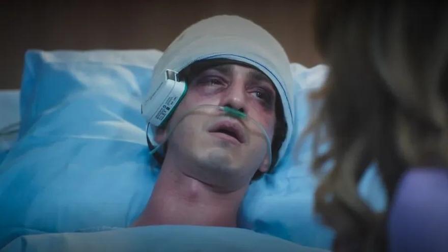 Legenda: Daniel morre após sofrer um acidente de trânsito Foto: Reprodução/Globo