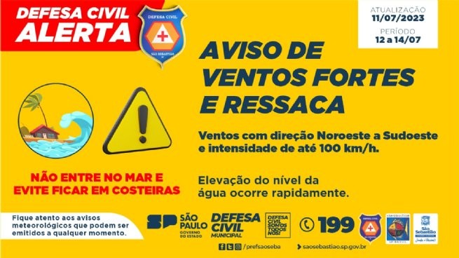 Foto: Reprodução/Prefeitura de São Sebastião - SP