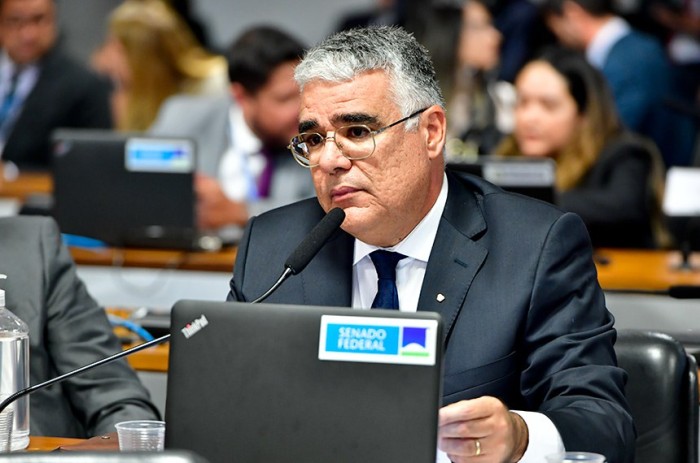 Eduardo Girão é o autor do requerimento para a audiência pública - Foto: Waldemir Barreto/Agência Senado
