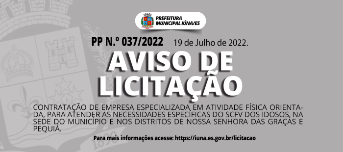 Foto: Reprodução/Prefeitura de Iúna - ES