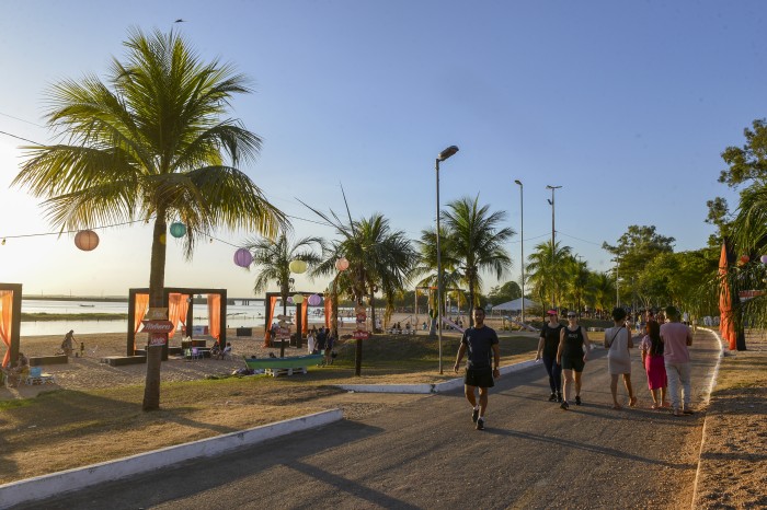 Palmas disponibiliza de locais públicos para prática de exercícios. - Fotógrafo:Lia Mara/Secom Palmas