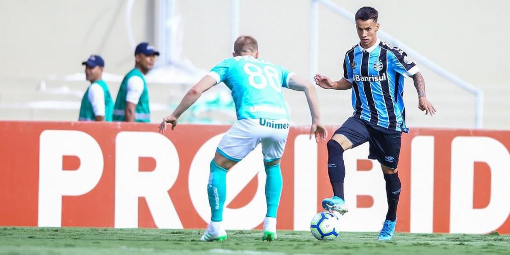 Jogador pediu rescisão na Justiça | Foto: Lucas Uebel / Grêmio / Divulgação / CP