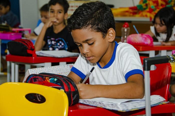 Após a divulgação da lista de classificação, pais ou responsáveis terão cinco dias úteis para efetivar a matrícula na unidade escolar Foto: Regiane Rocha. - Fotógrafo:Divulgação