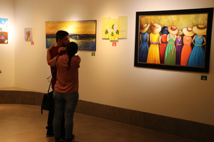 Abertura da exposição coletiva dos selecionados para o VI Salão de Novos Artistas - Fotógrafo:Júnior Suzuki / Ascom FCP