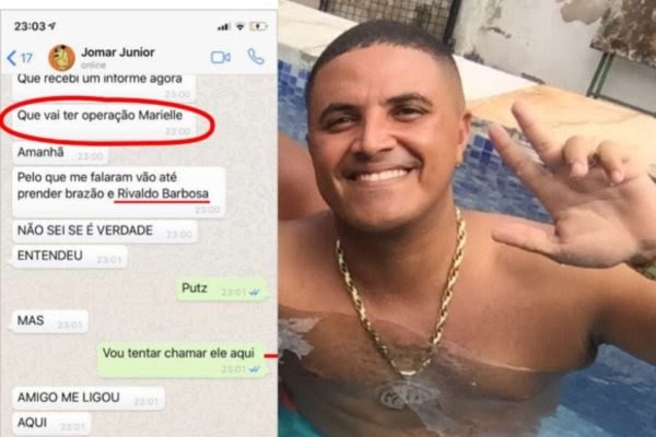 Print de celular entregou sargento Mauricinho por ter vazado informação de operação do caso Marielle, segundo a PF