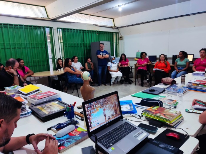 Data também abre a agenda de reuniões da gestora com servidores das unidades educacionais de Palmas - Fotógrafo:Divulgação