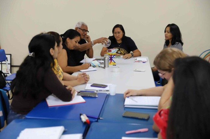 Curso de aperfeiçoamento para o atendimento de pessoas com deficiência visual – FOTO: Eduardo Cavalcante