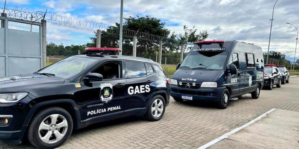 Segurança foi reforçada na casa prisional | Foto: Susepe / Divulgação / CP