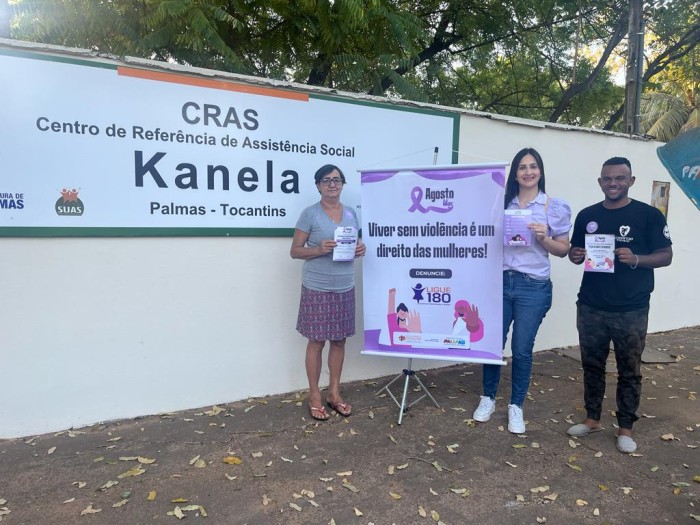Material de divulgação da Campanha destaca o lema 'Viver sem violência é um direito das mulheres' - Fotógrafo:Divulgação