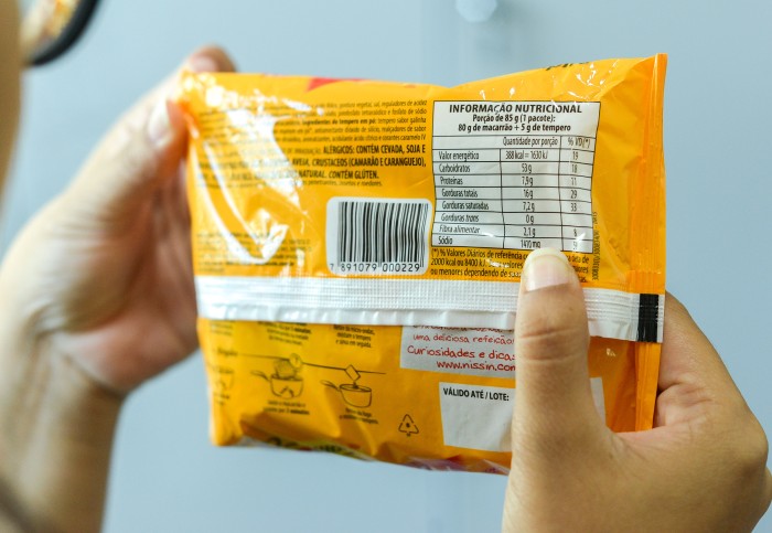 Alimentos ultraprocessados devem ser evitados para prevenir colesterol alto - Fotógrafo:Raiza Milhomem/ Ascom Semus