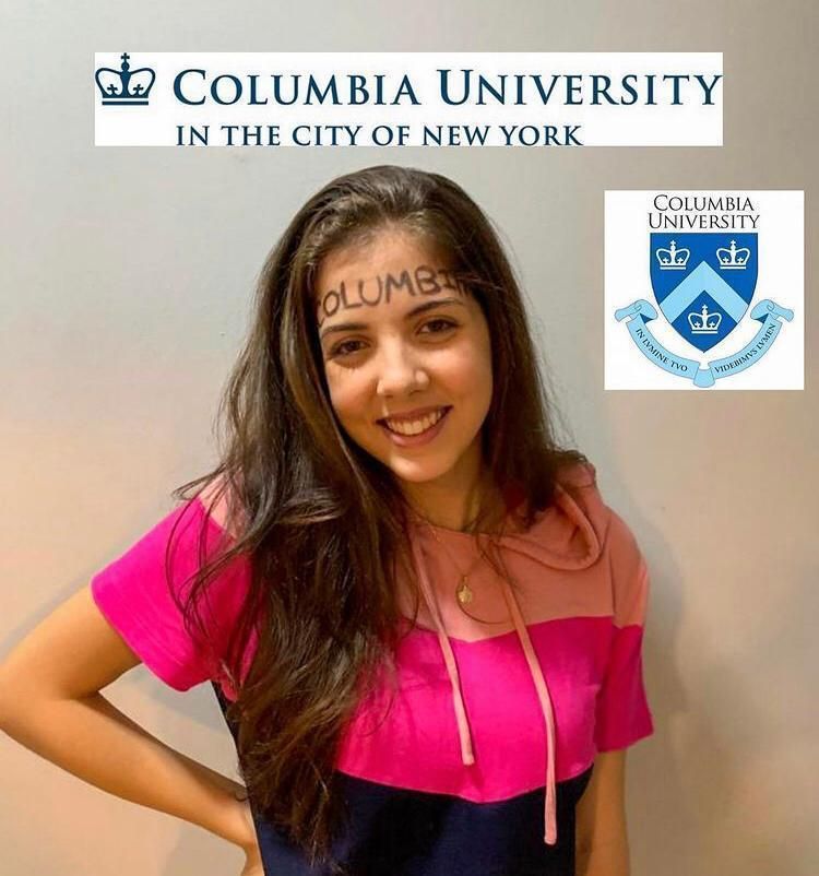 Nicole Vieira, 18 anos, aprovada na Univerisade de Columbia nos Estados Unidos - (Foto: Arquivo Pessoal)
