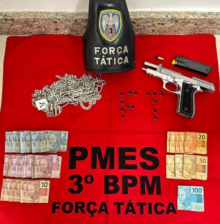 Foto: Reprodução/Polícia Militar - ES