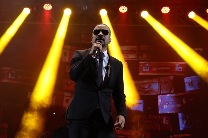 Vocalista do SPC, Fernando Pires, levou muita emoção e ritmo a terceira noite do FGT - Fotógrafo:Lia Mara/Secom Palmas