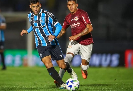 Tricolor jogou pouco e foi superado com facilidade em Bragança Paulista | Foto: Lucas Uebel / Grêmio / Divulgação CP