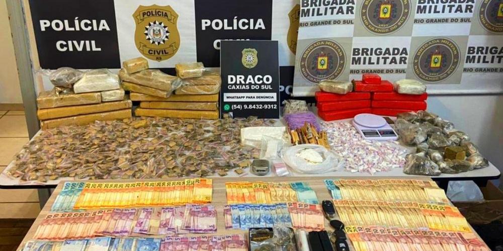 Ação ocorreu em conjunto com o 4º BPChq da BM | Foto: PC / Divulgação / CP