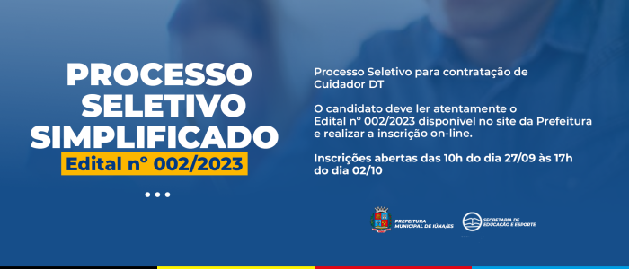 Foto: Reprodução/Prefeitura de Iúna - ES