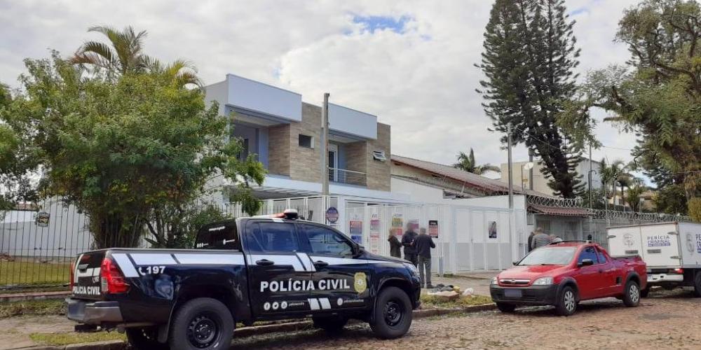 Ocorrência mobilizou Brigada Militar, Polícia Civil e Instituto-Geral de Perícias. Foto: Fabiano do Amaral/Correio do Povo