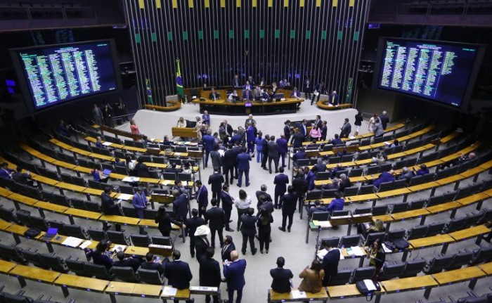 Deputados reunidos no Plenário da Câmara - (Foto: Vinicius Loures/Câmara dos Deputados)