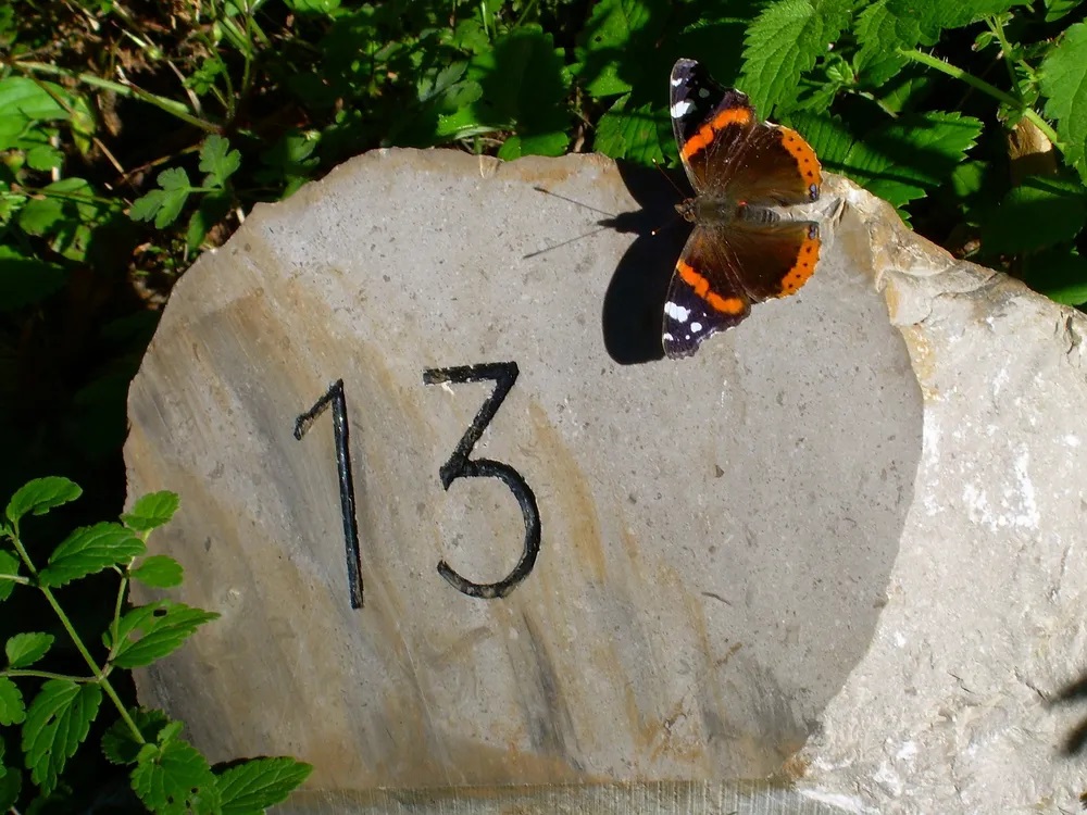 Pedra com número 13, em imagem ilustrativa de arquivo — Foto: Divulgação