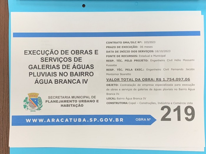 Foto: Reprodução/Prefeitura de Araçatuba - SP