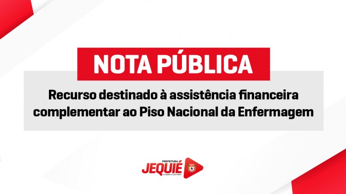 Foto: Reprodução/Prefeitura de Jequié - BA