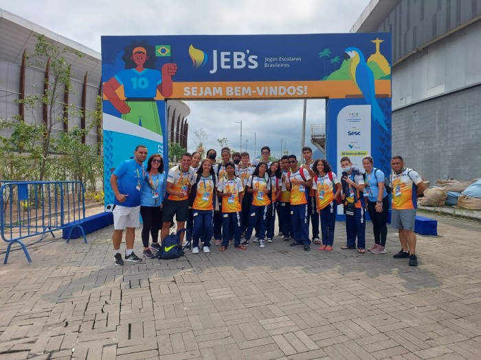 73 alunos da rede municipal de ensino de Palmas participam dos JEBs 2023 - Fotógrafo:Divulgação