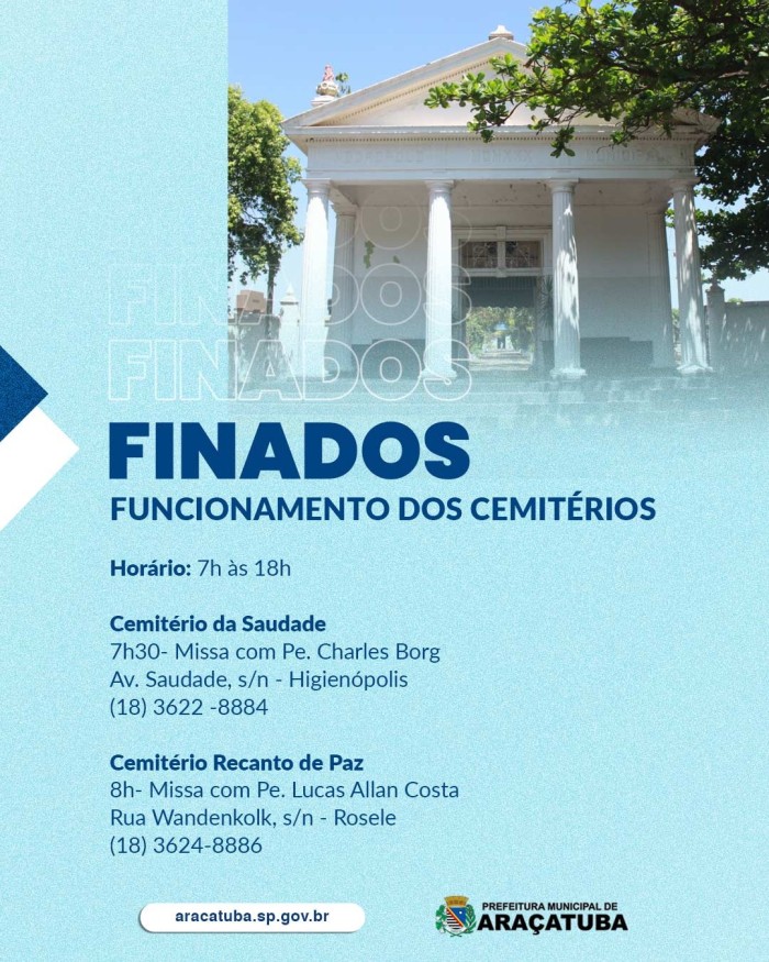 Foto: Reprodução/Prefeitura de Araçatuba - SP