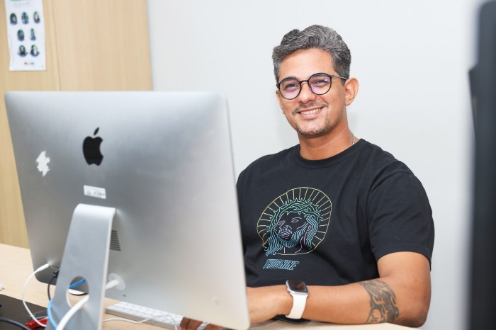 Rafael Fayad voltou da licença-paternidade de 20 dias em agosto de 2022 - Fotógrafo:Regiane Rocha/Secom Palmas
