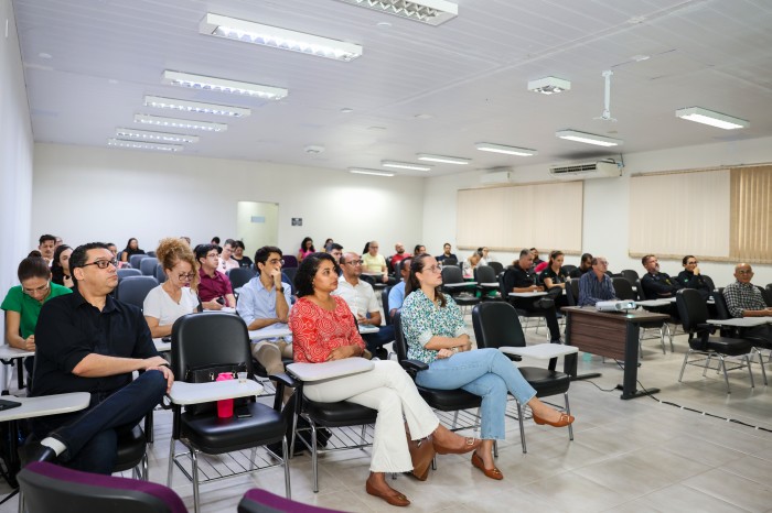 Seminário sobre atualização do Código de Obras e Edificações e Código de Posturas aconteceu no auditório do IVM - Fotógrafo:Regiane Rocha/Secom Palmas