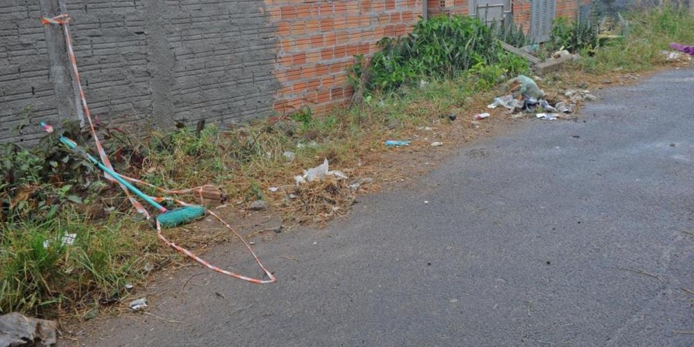 Reportagem do Correio do Povo esteve nesta manhã no local do assassinato | Foto: Alina Souza / CP