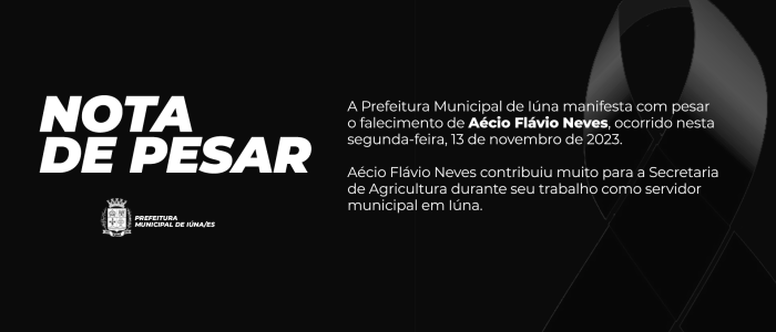 Foto: Reprodução/Prefeitura de Iúna - ES