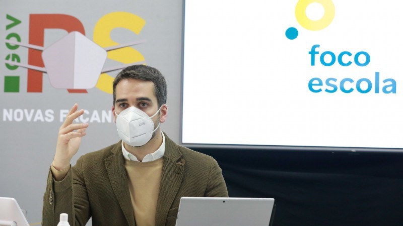 Leite destacou que a plataforma permitirá que profissionais da educação tenham as informações de forma clara - Foto: Itamar Aguiar/Palácio Piratini