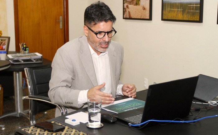 Iniciativa do Tocantins que está transformando carbono em ativos financeiros foi apresentada pelo secretário do Meio Ambiente e Recursos Hídricos, Marcello Lelis - Foto: Marcel de Paula/Governo do Tocantins