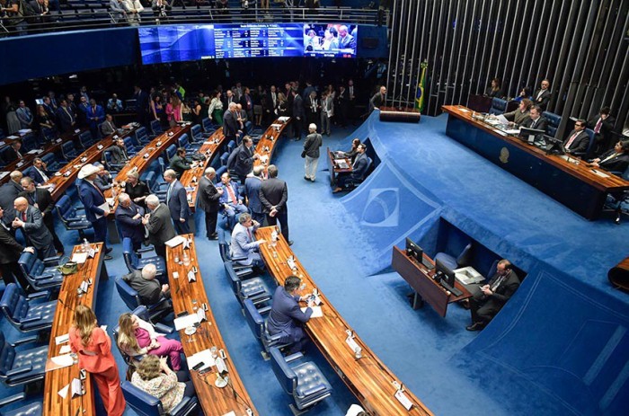 Também pode ser votado o projeto que regulamenta as 'bets' - Foto: Jonas Pereira/Agência Senado