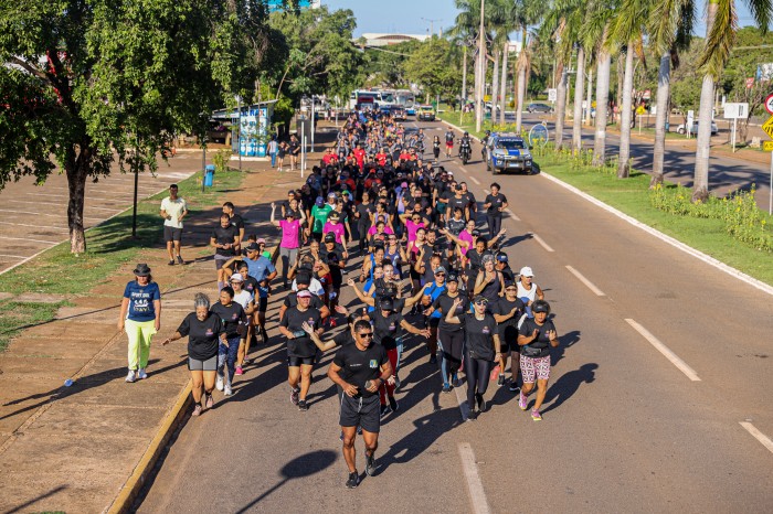 Corrida contou com mais de 100 participantes - Fotógrafo:Juliana Carneiro/Secom Palmas