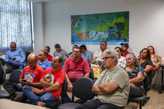 Décima reunião setorial recebeu movimentos sociais ligados a luta por moradia e entidades de moradores - Fotógrafo:Francisco Barros / Secom Palmas