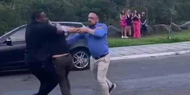 Briga teria ocorrido no entorno do Parcão de Gravataí | Foto: Record RS / Reprodução / CP